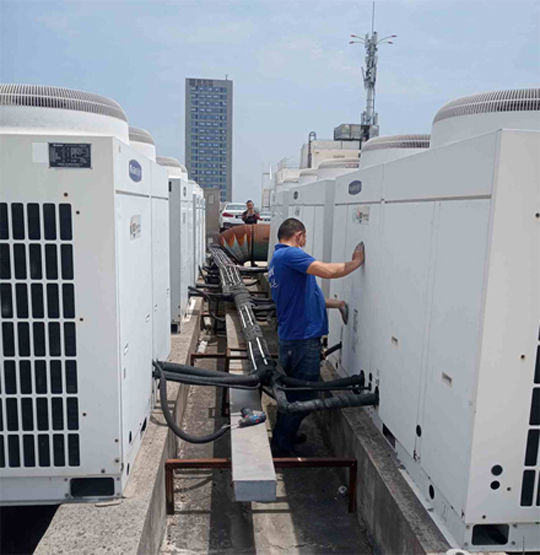 七星关中央空调制热和不制冷系统维修方法